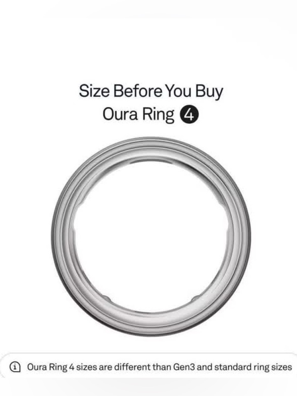 Oura Ring 4 *BRAND NEW IN BOX*
